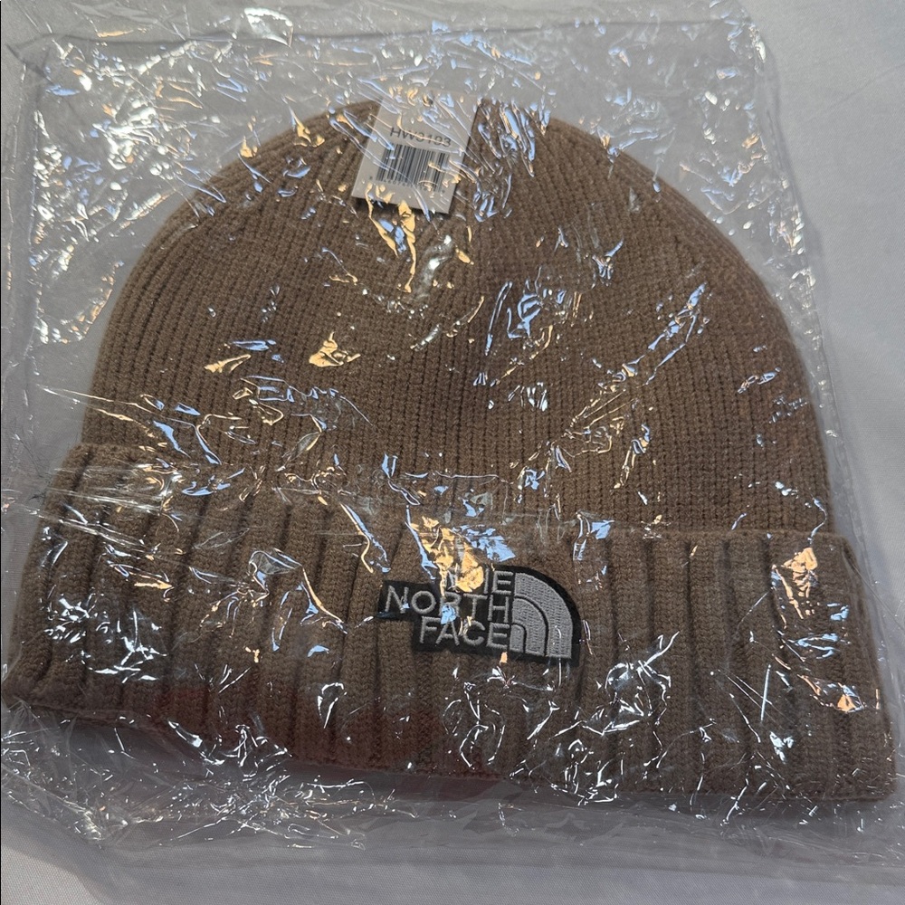 The North Face Tan Knit Beanie